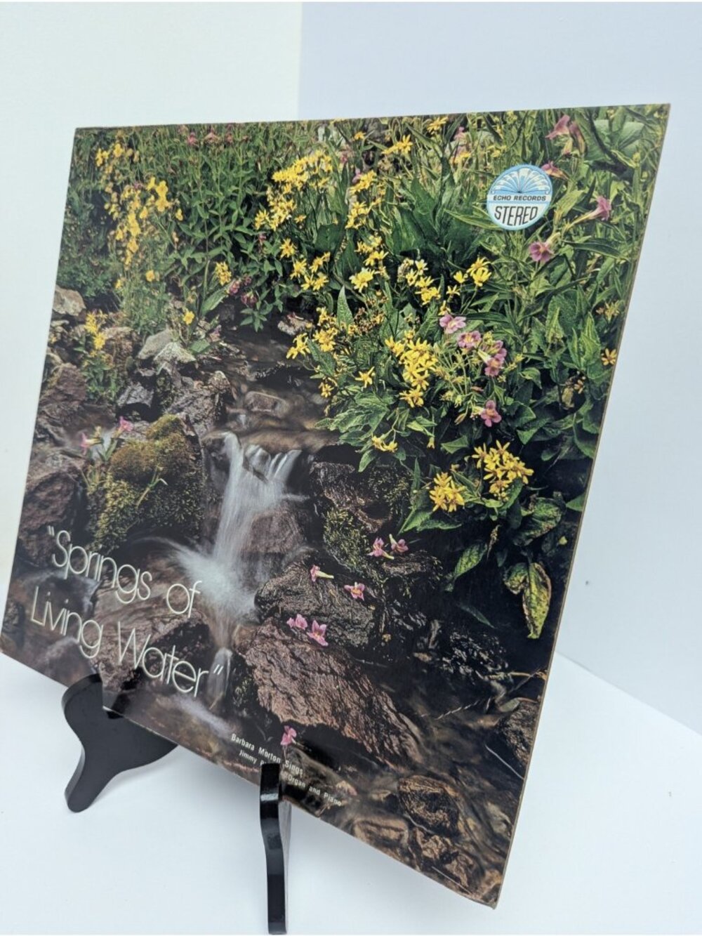 Springs Of Living Water RL-105 Barbara Morton, Jim Rhodes Echo Records Vinyl